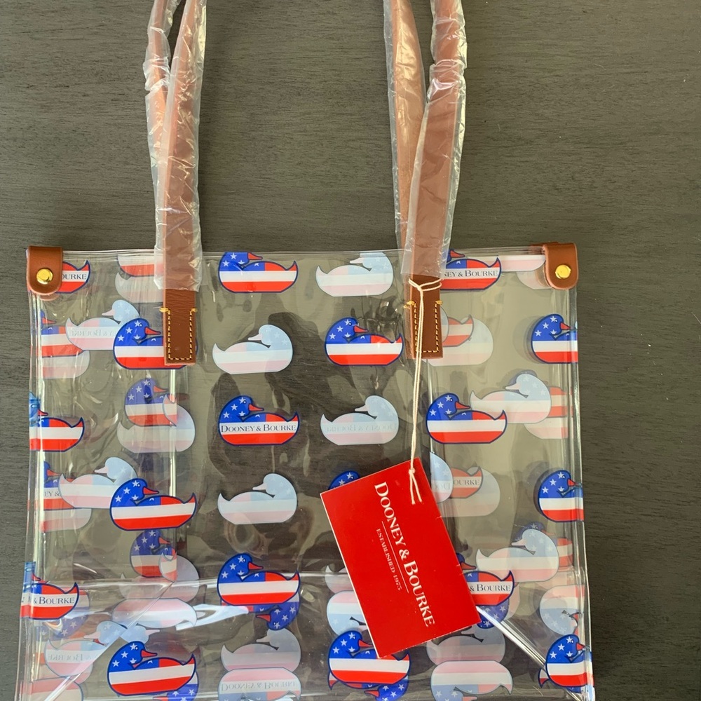 Dooney & Bourke clear tote